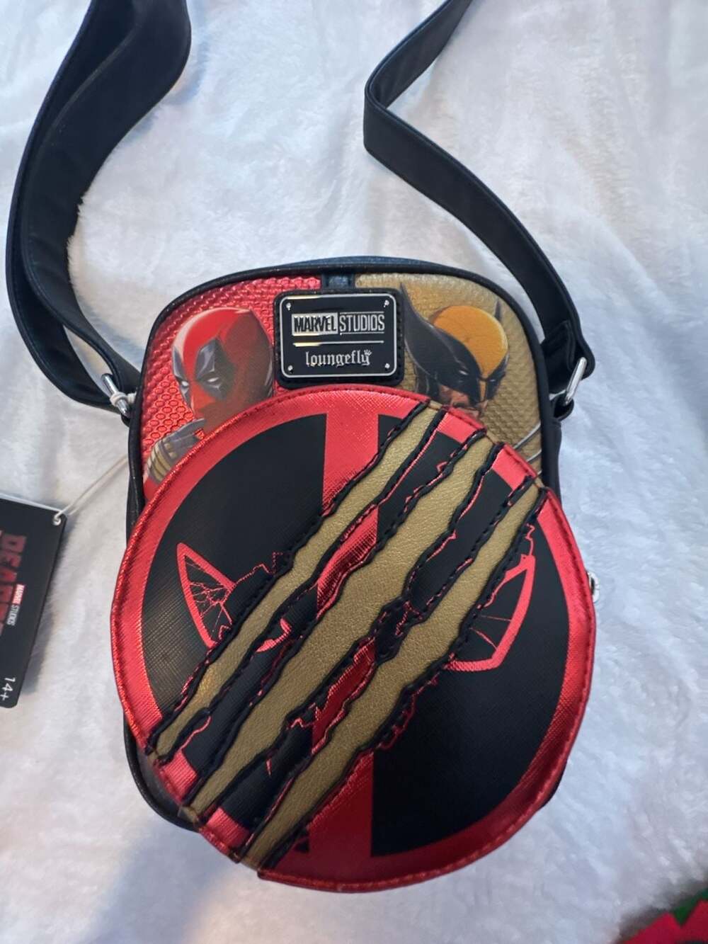 Loungefly Marvel Studios Deadpool & Wolverine Crossbody Bag